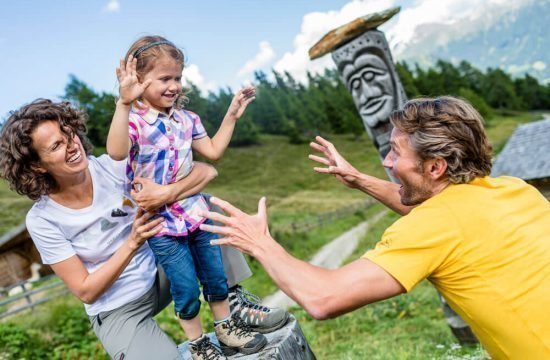 Almchalet Sagstaller Pfitsch Familienurlaub geniessen